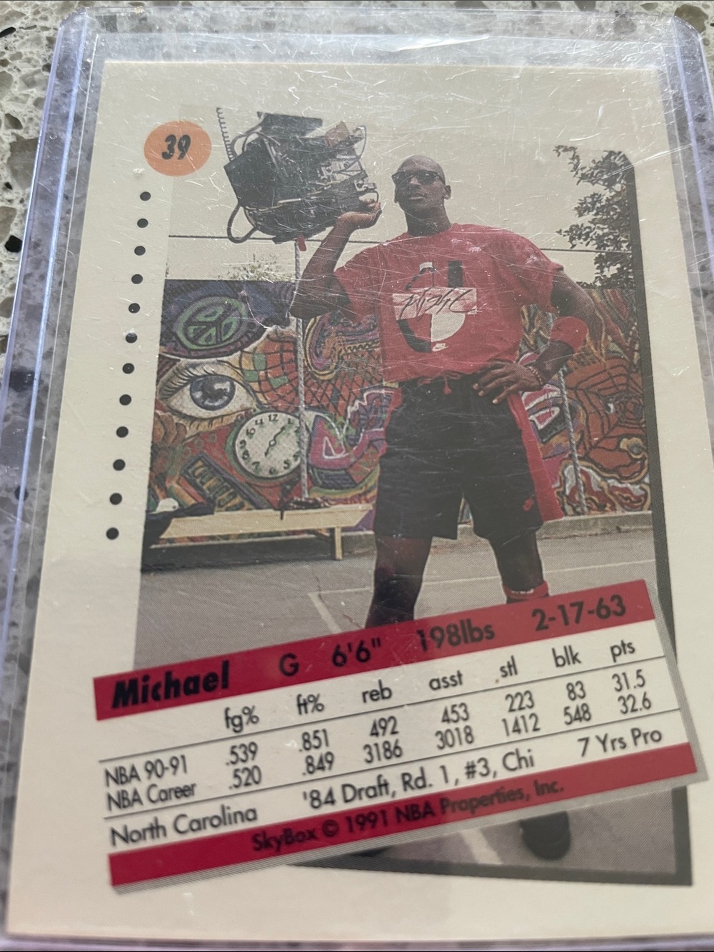 Michael Jordan Lot 2 Basketball Cards Duo - Chicago Bulls Skybox Upper Deck - Picture 3 of 5